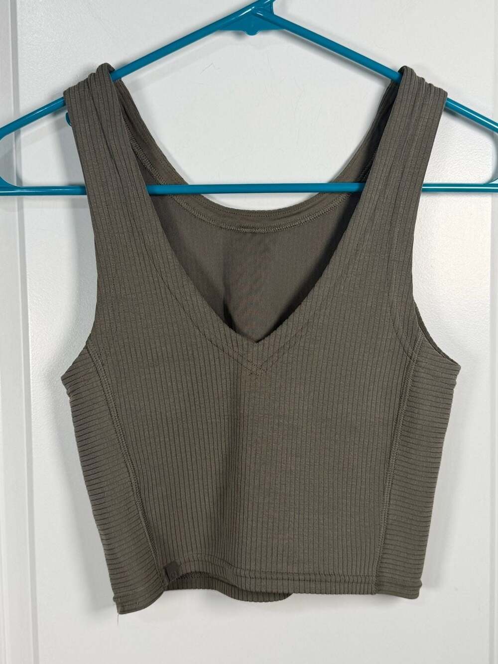 Lululemon Ribbed Softstreme Cropped Tank Top